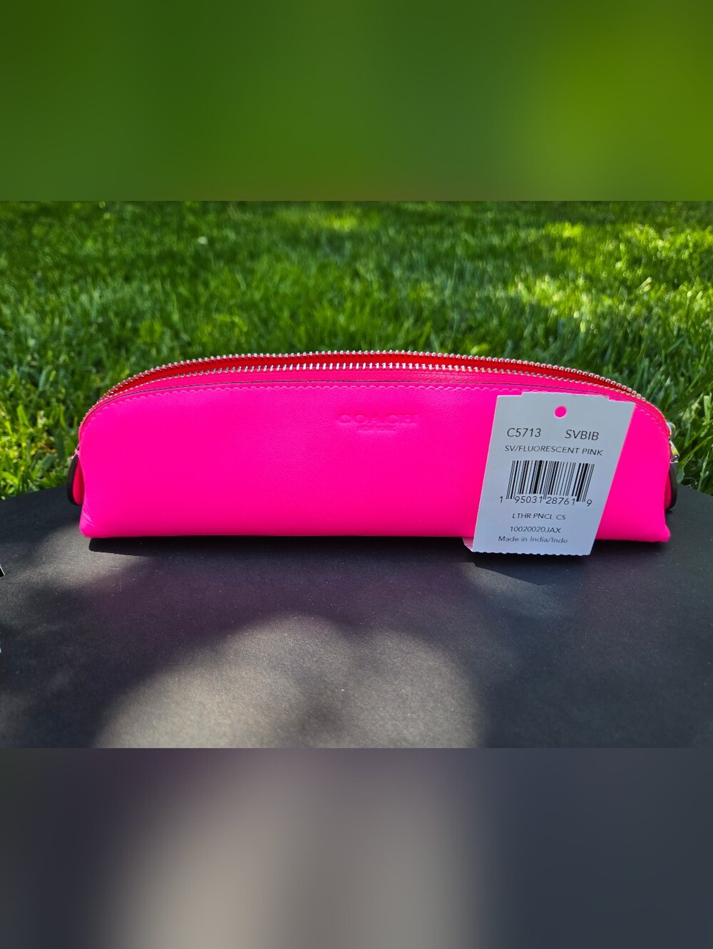 Coach Leather Pencil Case - Picture 2 of 15